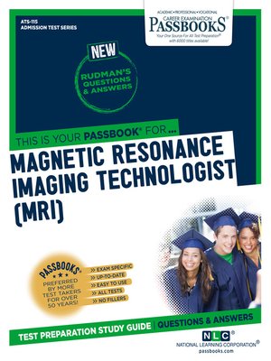 cover image of MAGNETIC RESONANCE IMAGING TECHNOLOGIST (MRI)